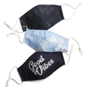 Adult Contour Mask with Filter Pocket (3-Pack)